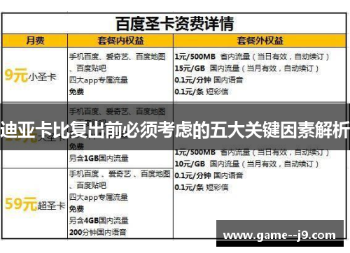迪亚卡比复出前必须考虑的五大关键因素解析 迪亚卡比复出前必须考虑的五大关键因素解析